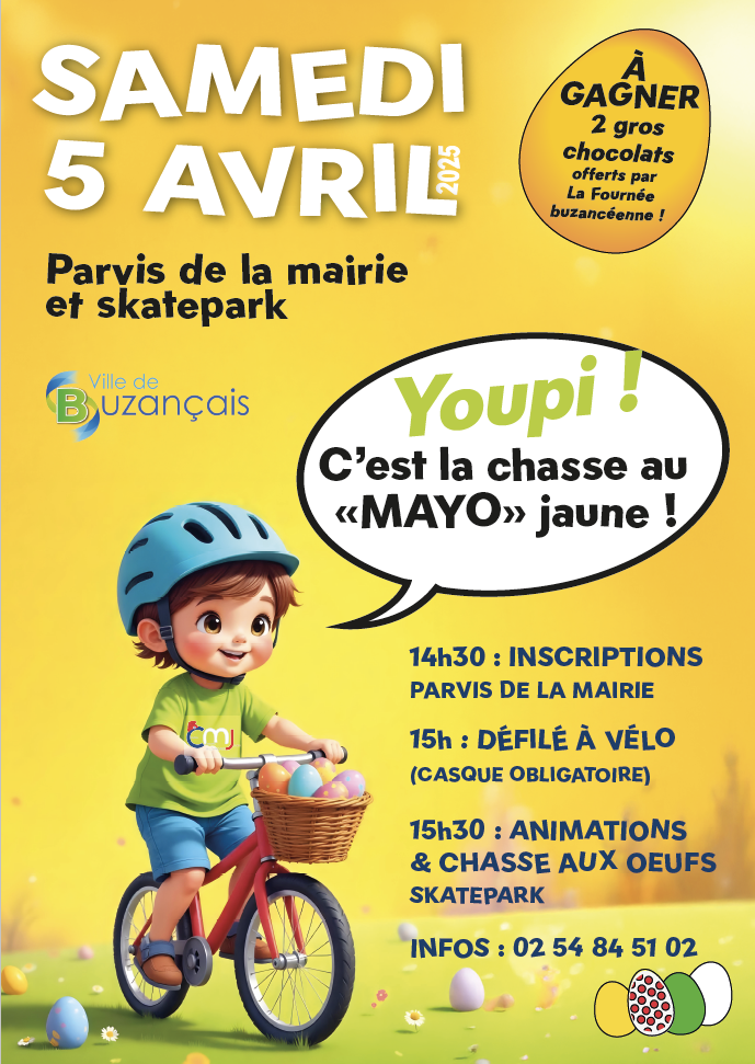 CHASSE AUX OEUFS 2025